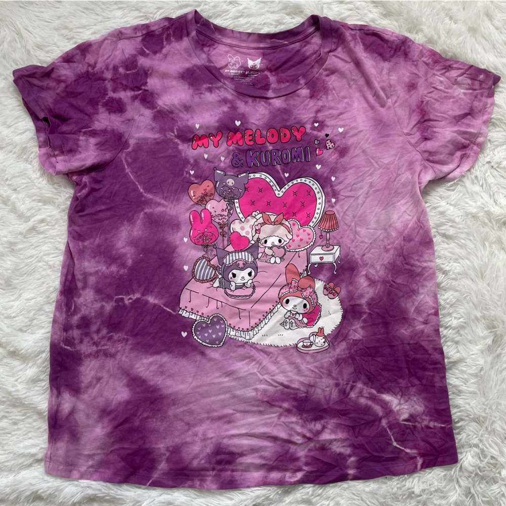 NWOT Hot Topic My Melody & Kuromi Tee